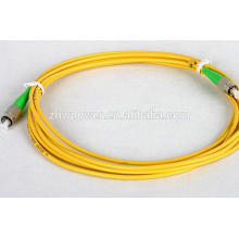 FC / APC-FC / APC Simplex SM Fibra Óptica Patch Cable, FC SX cabo de remendo de fibra óptica